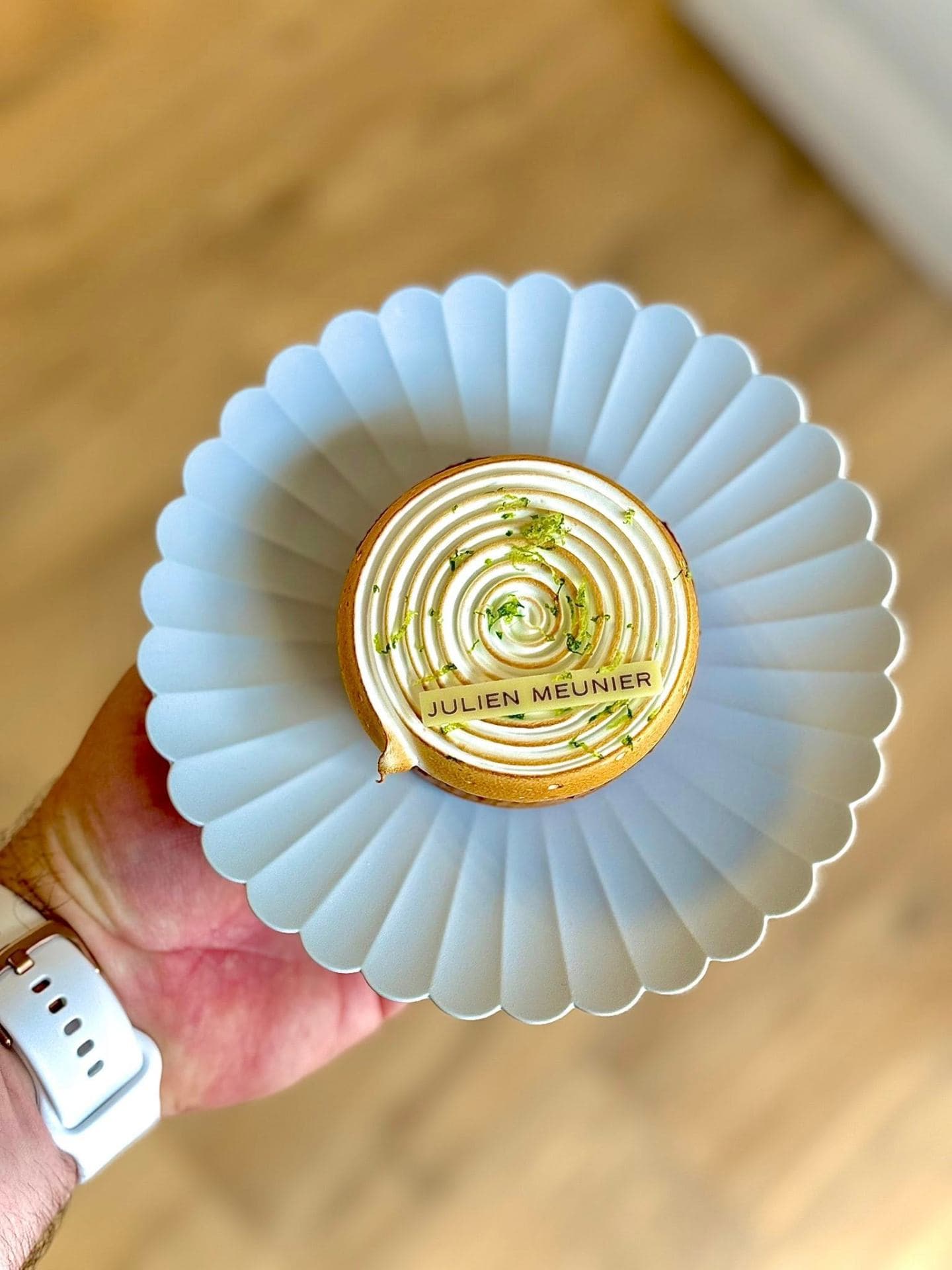 Tarte citron meringuée Julien Meunier
