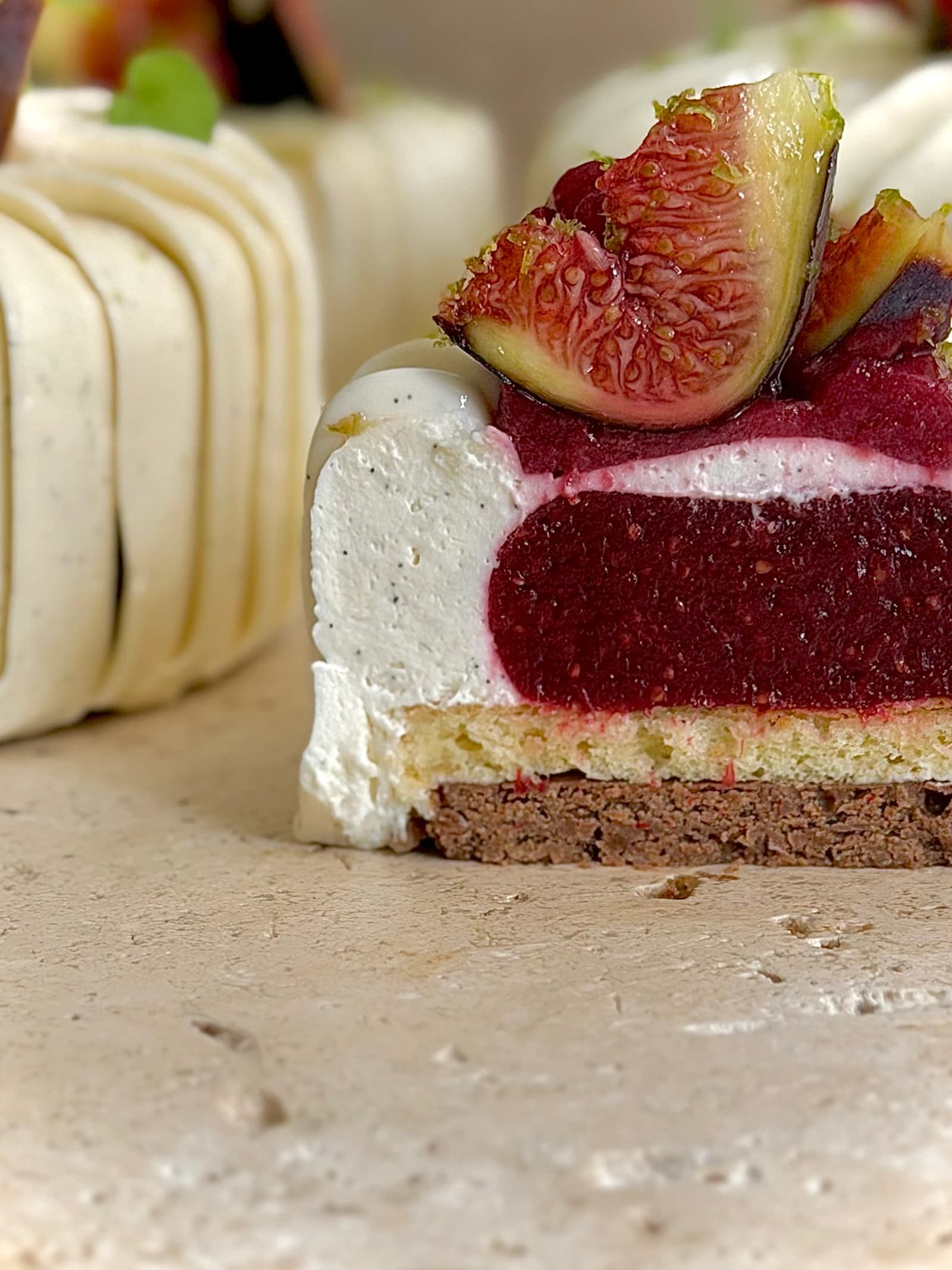 Entremets Figue et Framboise  — vue 3