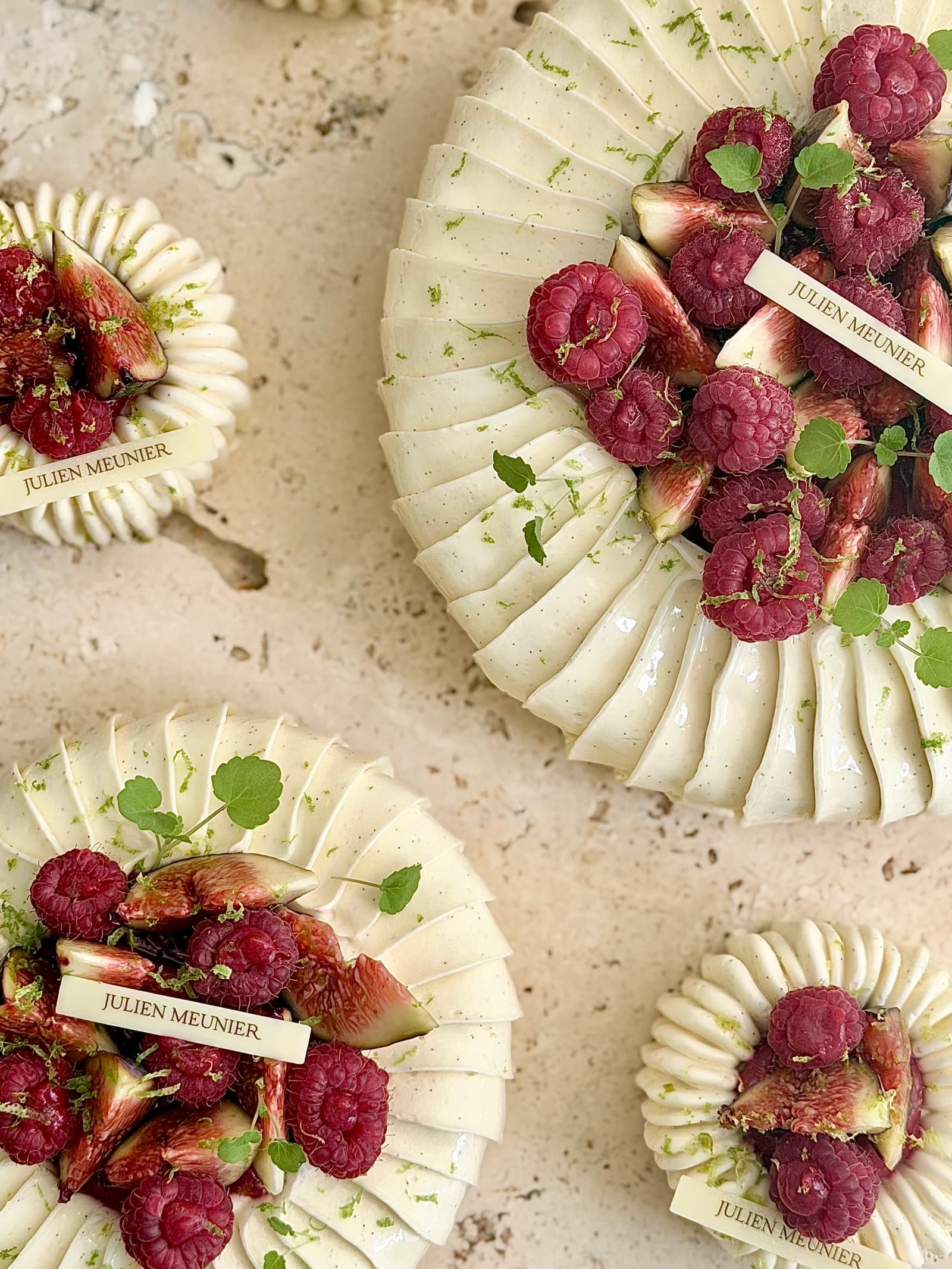 Entremets Figue et Framboise 
